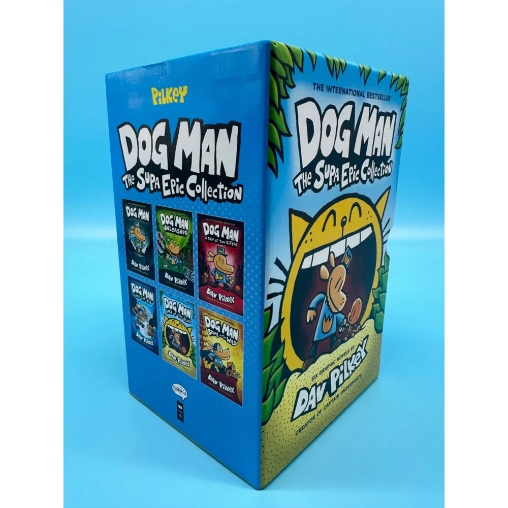 Dog Man The Supa Epic Collection Six Graphic Novels By Dav Pilkey